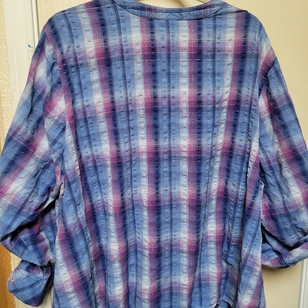 Catherine's plaid top - Picture 4 of 4